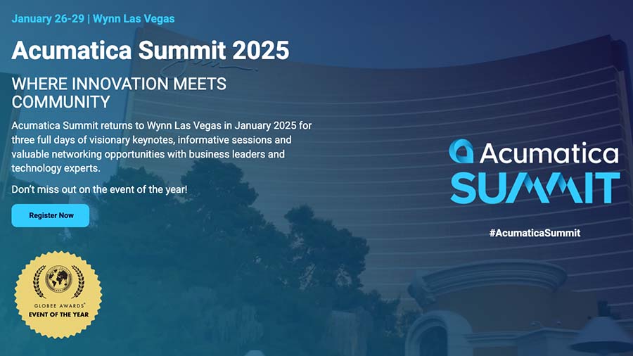 Graphic-Acumatica Summit 2025, January 26-29, Wynn Las Vegas