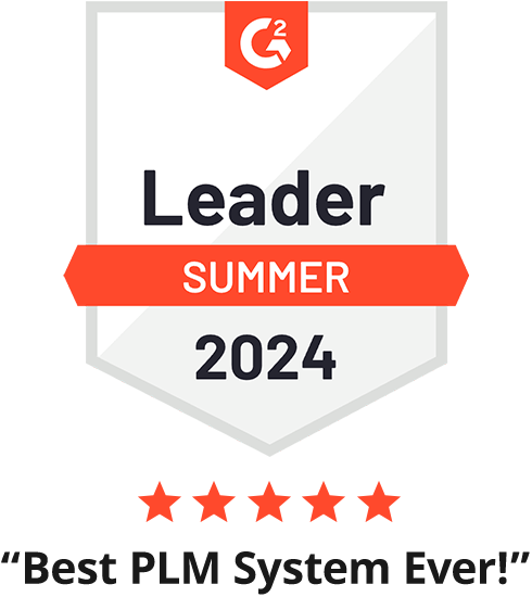 G2 Badge-Leader Summer 2024 “Best PLM System Ever!”
