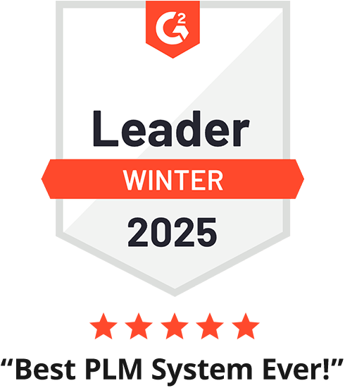 G2 Badge-Leader Winter 2025 “Best PLM System Ever!”