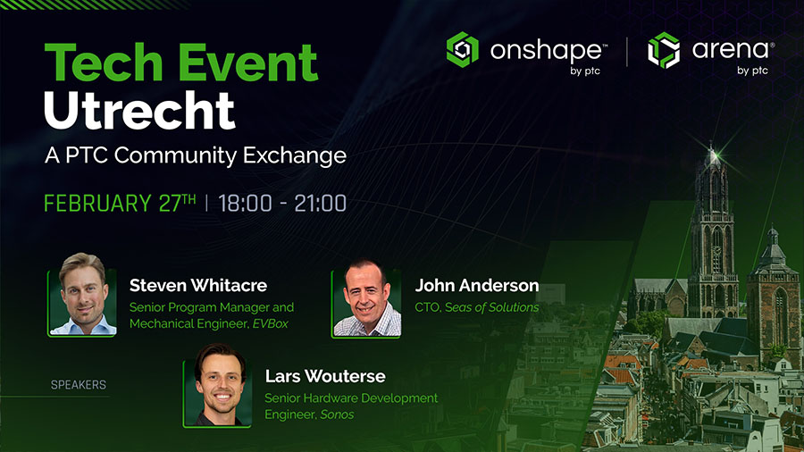 Graphic-Utrecht Innovation Night: Streamlining Design & Development with Arena and Onshape